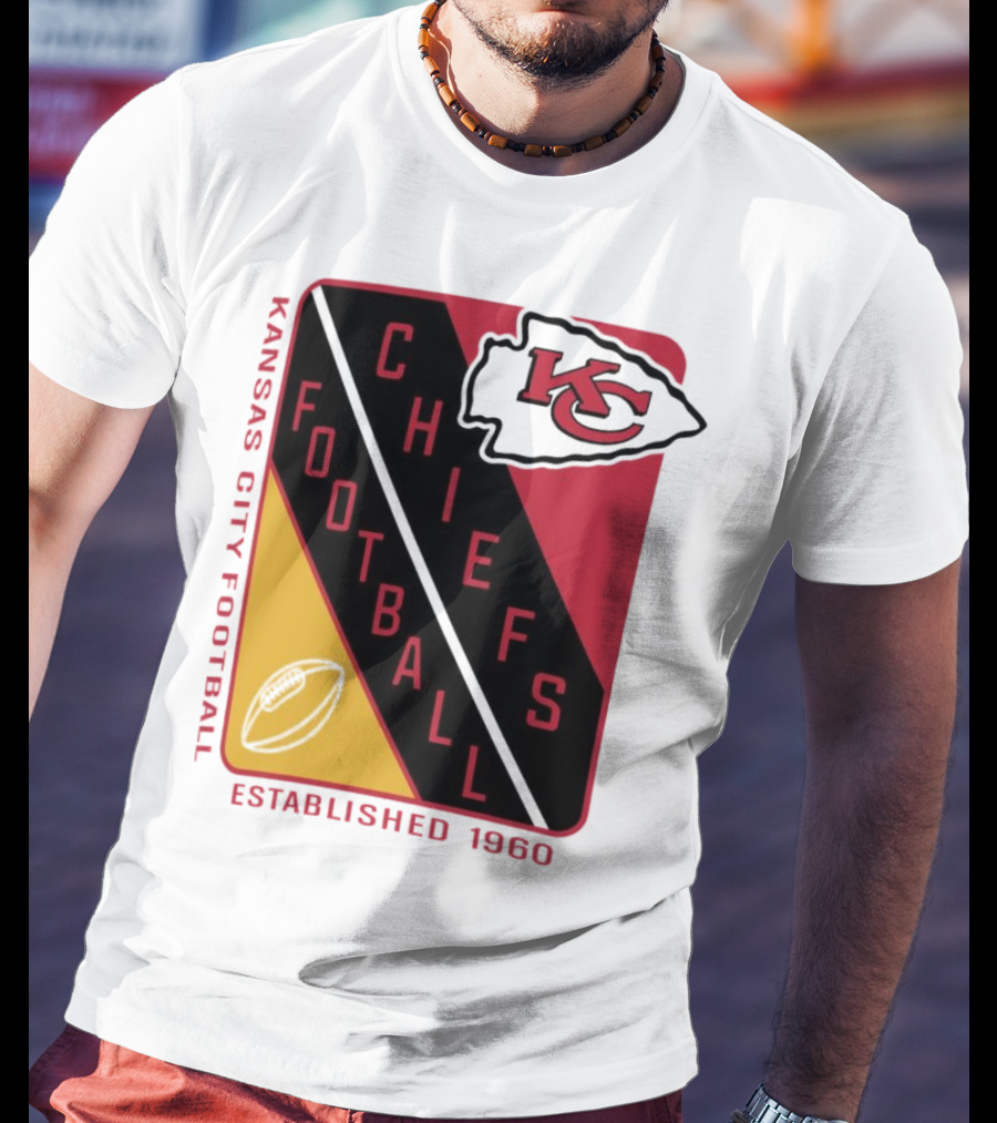Kansas City Chiefs Football Established 1960 KC T-Shirt
