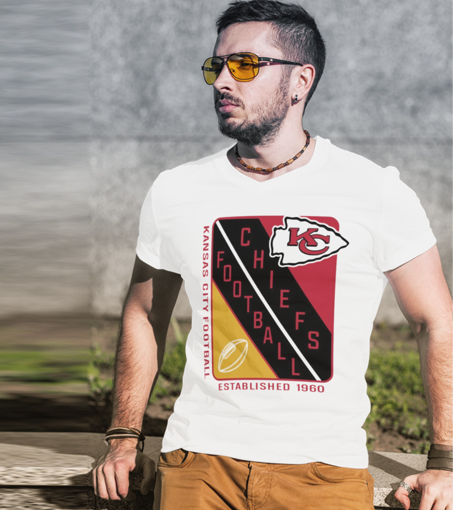 Kansas City Chiefs Football Established 1960 KC T-Shirt