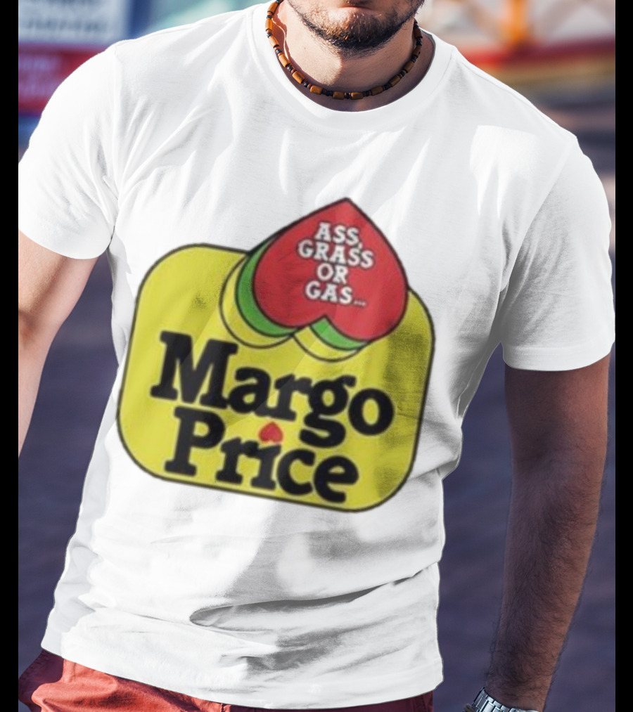 Margo Price Ass Grass Or Gas Playing Cards T-Shirt