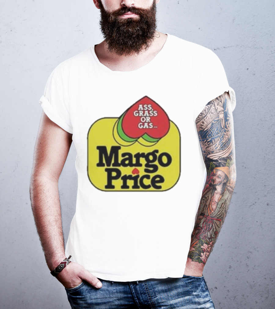 Margo Price Ass Grass Or Gas Playing Cards T-Shirt