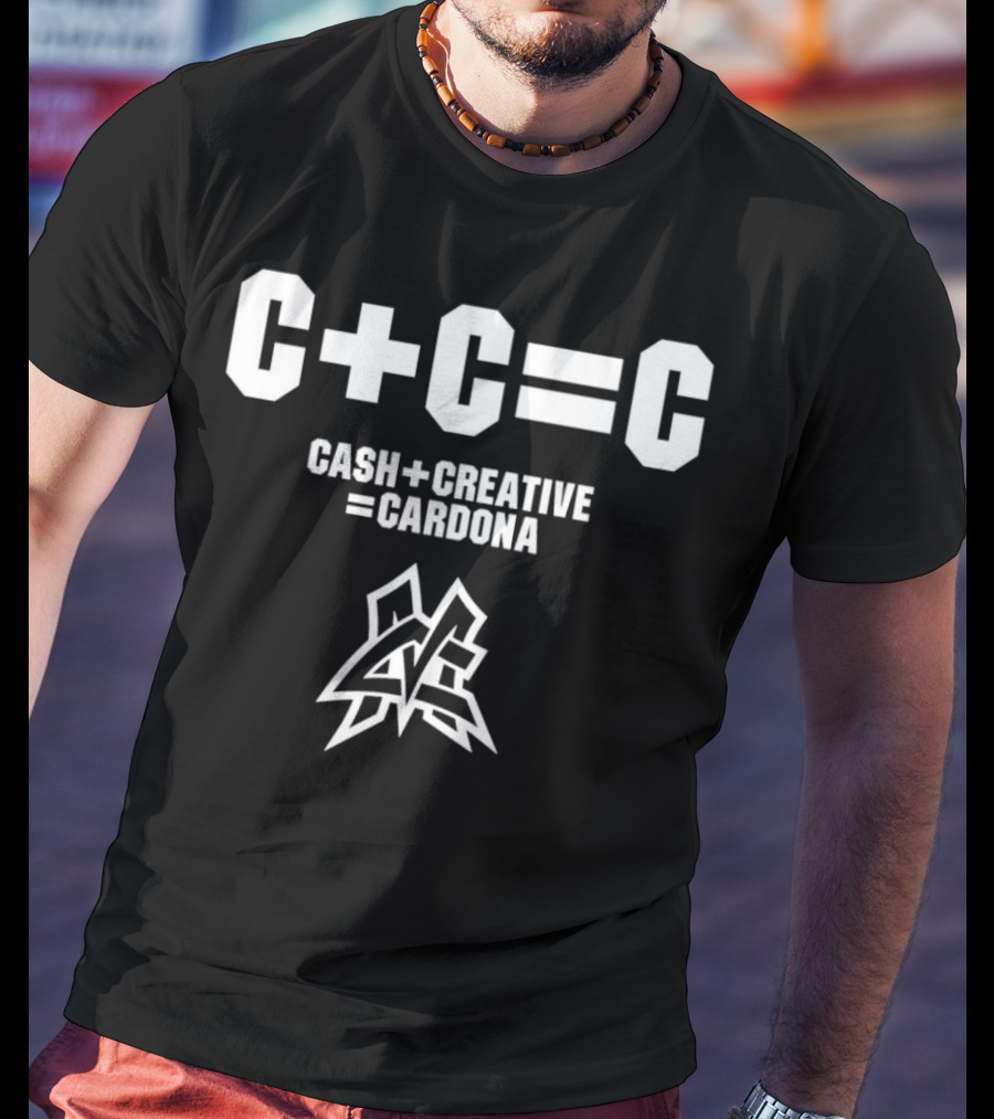 Matt Cardona C+C=C Cash+Creative=Cardona T-Shirt