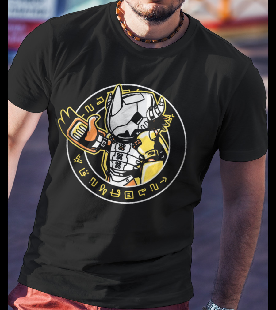 Digivault MetalGreymon Digimon X Vault Boy Fusion T-Shirt