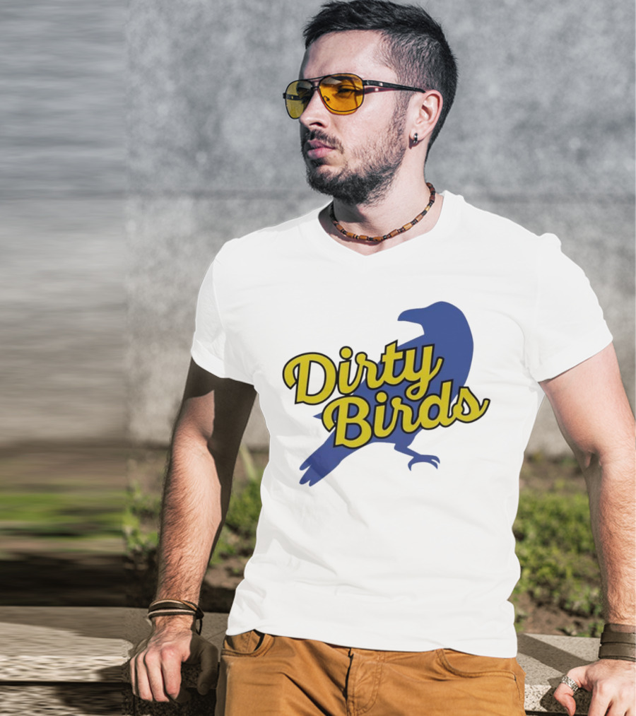 Dirty Birds Blue T-Shirt