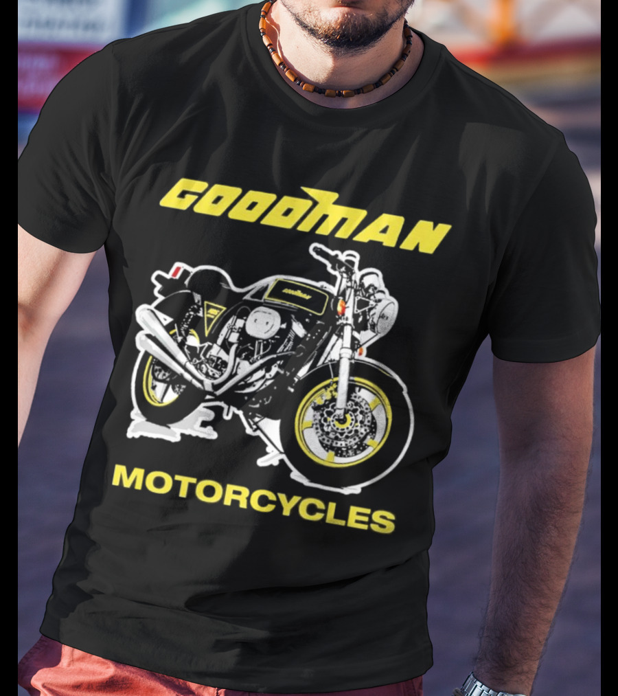 GOODMAN MOTORCYCLES CLASSIC VINTAGE BIKE T-Shirt