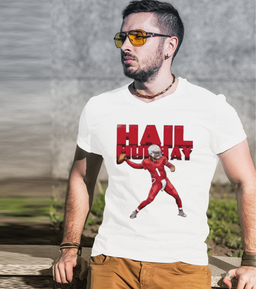 Arizona Cardinals Kyler Murray Hail Murray Football Play T-Shirt