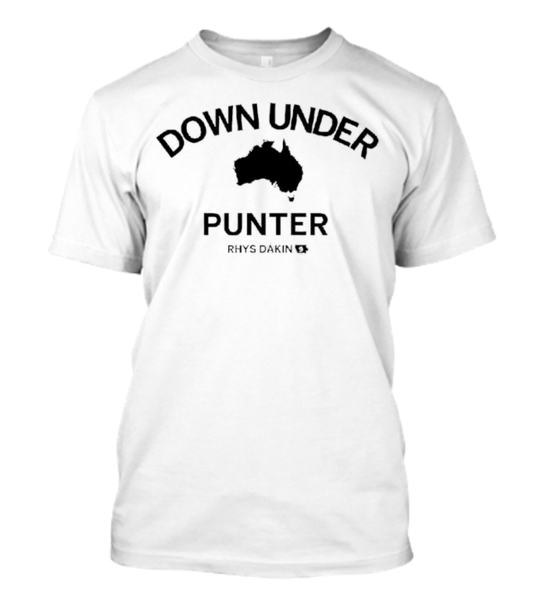 Down Under Punter Rhys Dakin Australia T-Shirt