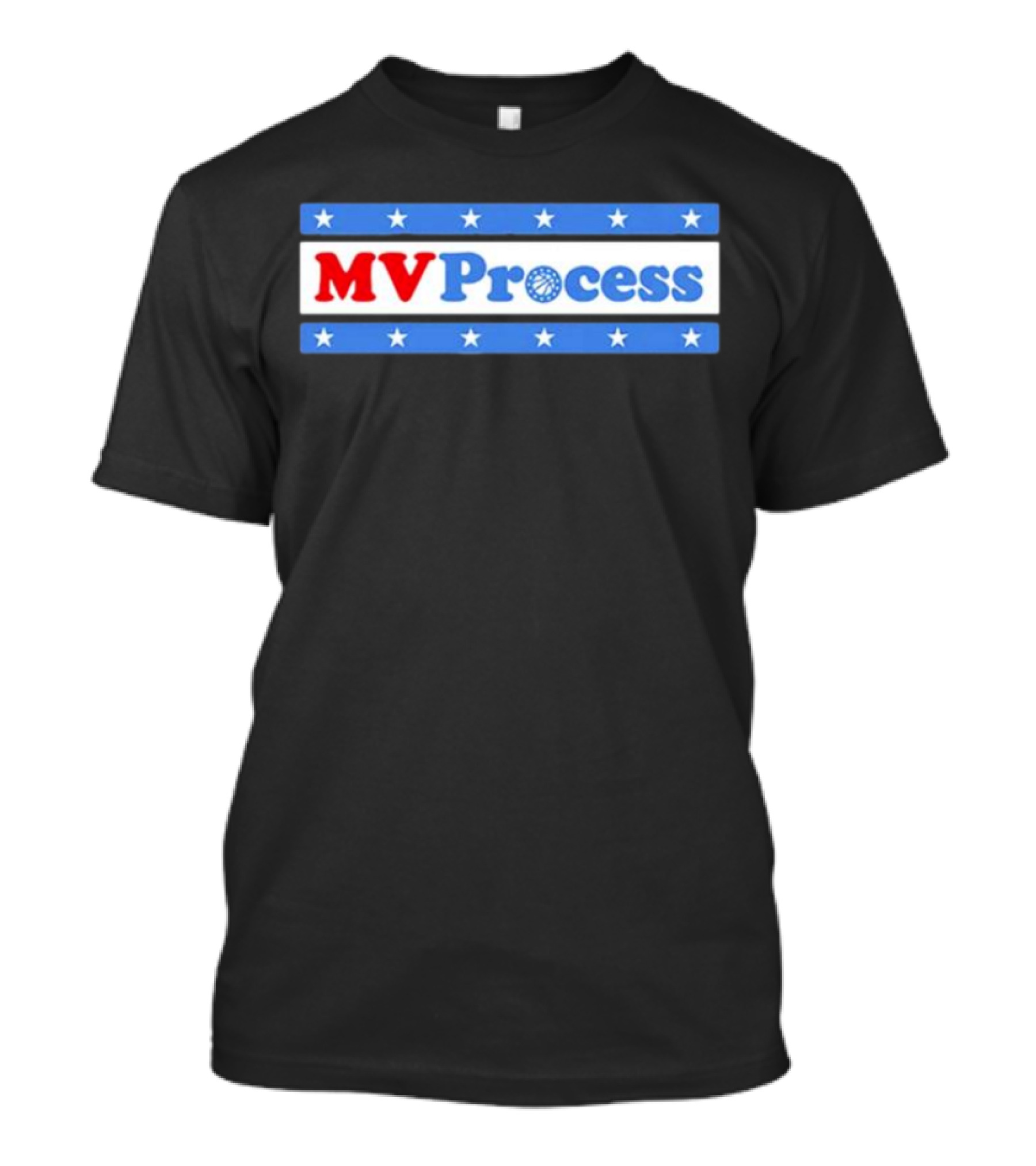 Philadelphia Basketball MVProcess Stars And Hoops T-Shirt