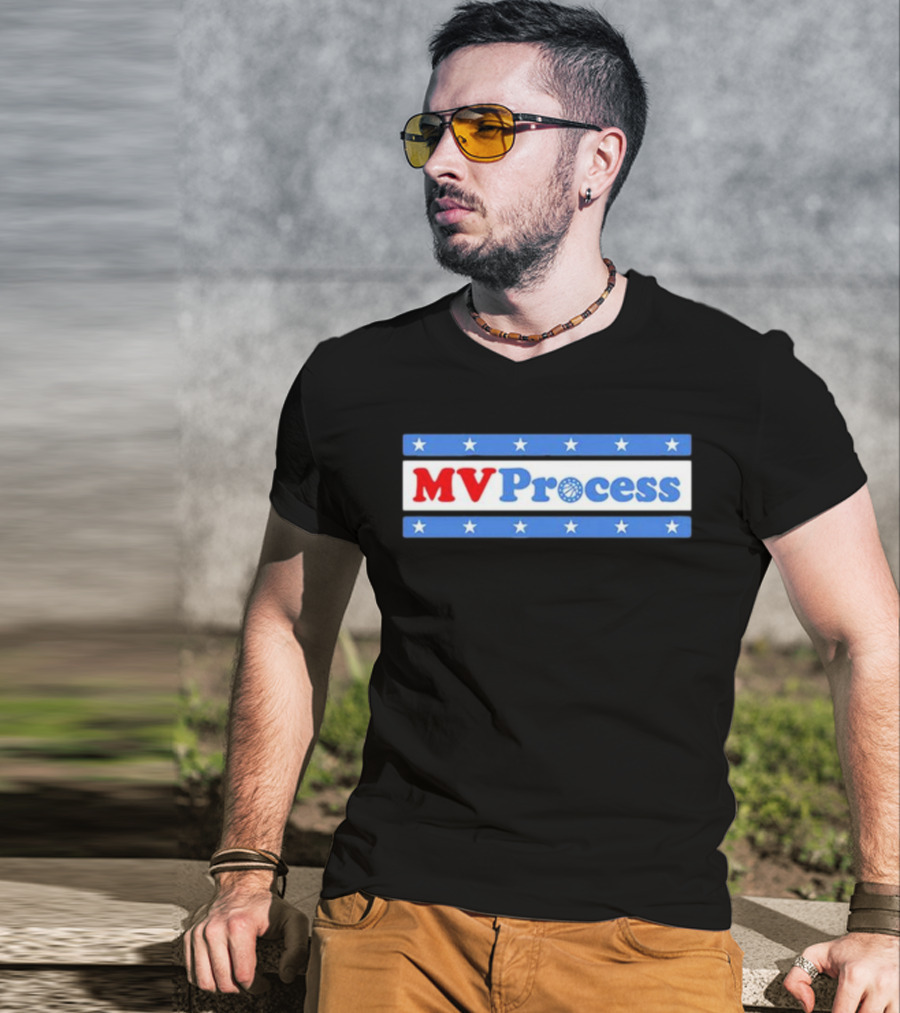 Philadelphia Basketball MVProcess Stars And Hoops T-Shirt