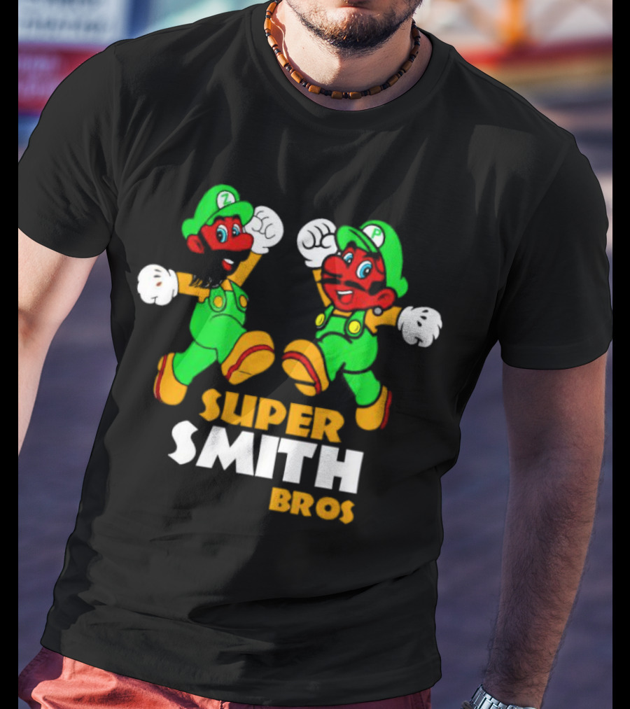 Super Smith Bros Mario Luigi T-Shirt