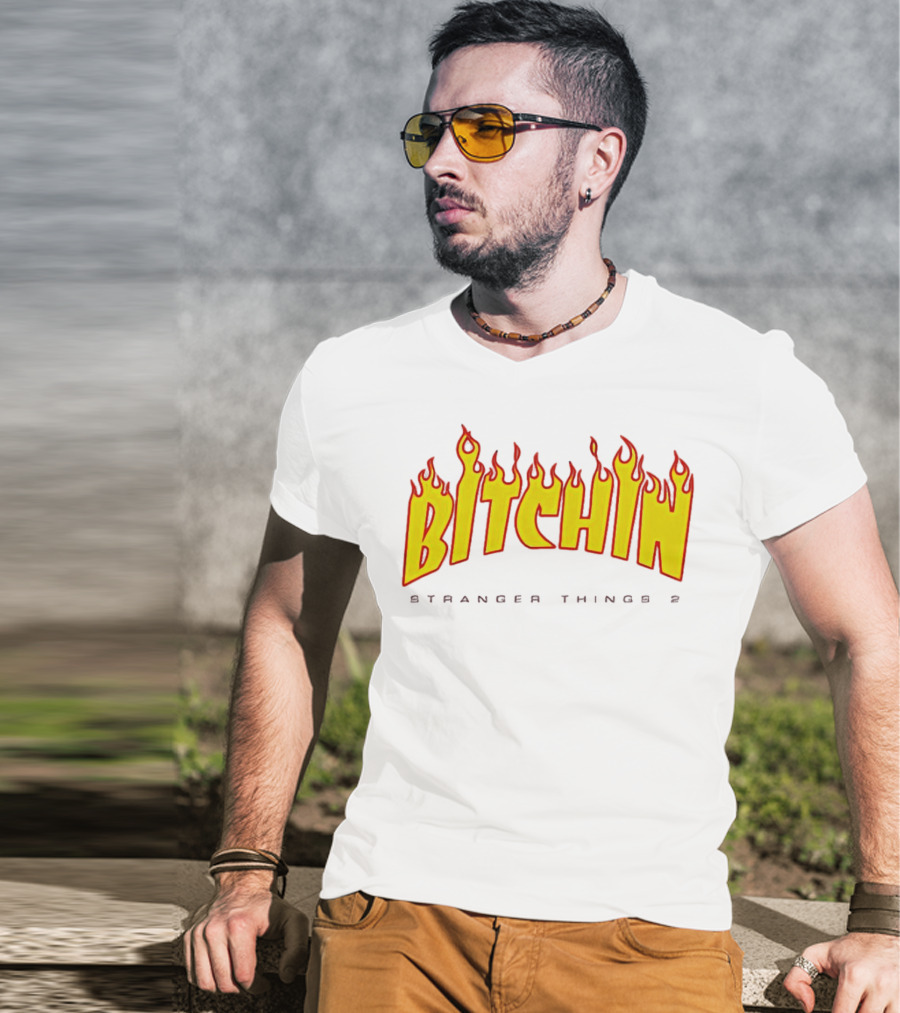 Bitchin Stranger Things 2 Flame T-Shirt