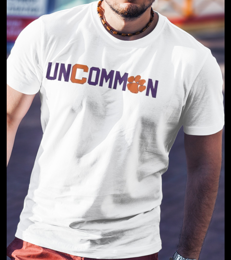 Clemson Tigers Uncommon Paw Prints T-Shirt
