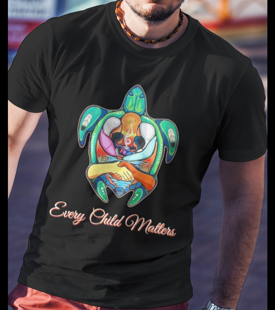 Every Child Matters Turtle Symbol Harmony T-Shirt