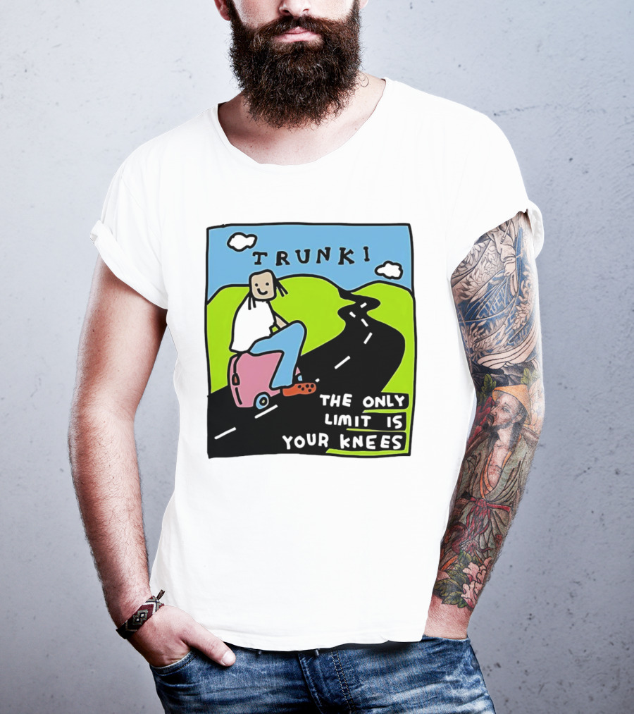 Trunki The Only Limit Is Your Knees Road Adventure T-Shirt