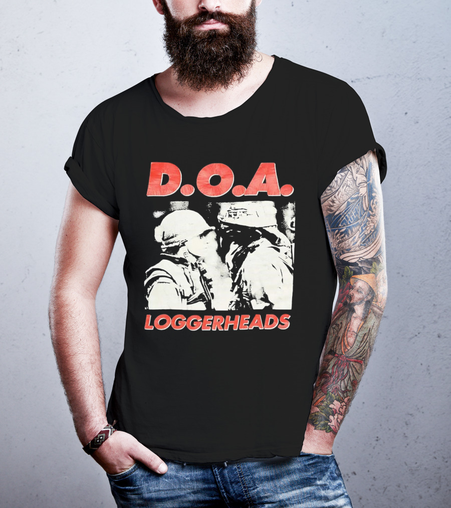 D.O.A. Loggerheads Vintage Military Standoff T-Shirt