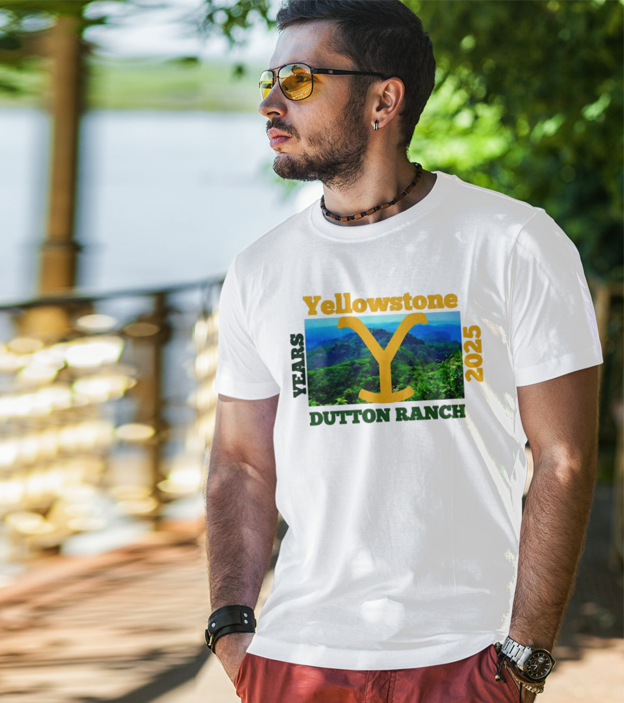 Yellowstone Y Years 2025 Dutton Ranch T-Shirt