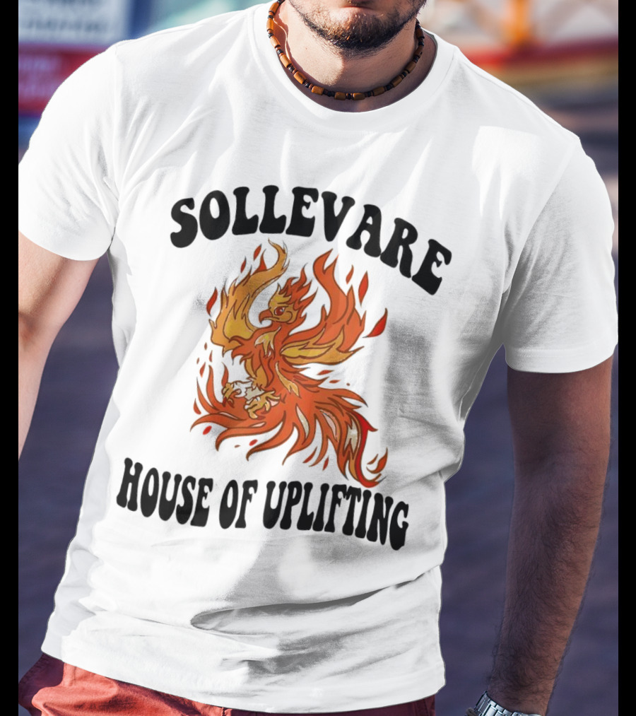 Sollevare House Of Uplifting Phoenix Flame T-Shirt