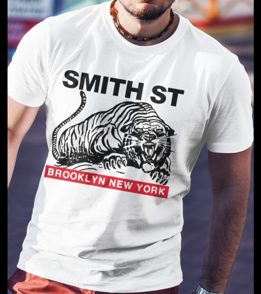 Smith St Brooklyn New York Tiger T-Shirt