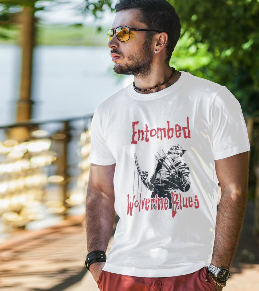 Entombed Wolverine Blues Album Cover T-Shirt
