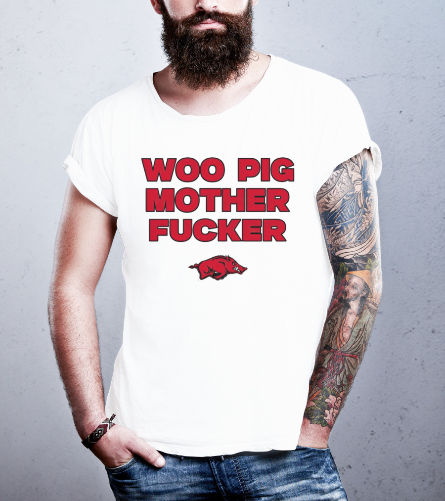 Arkansas Razorbacks Woo Pig Mother Fcker T-Shirt