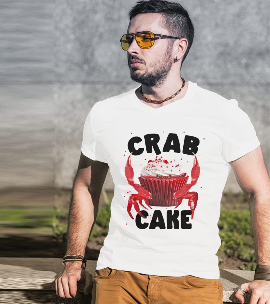 CRAB CAKE CUPCAKE CREAM CRAB CLAWS T-Shirt