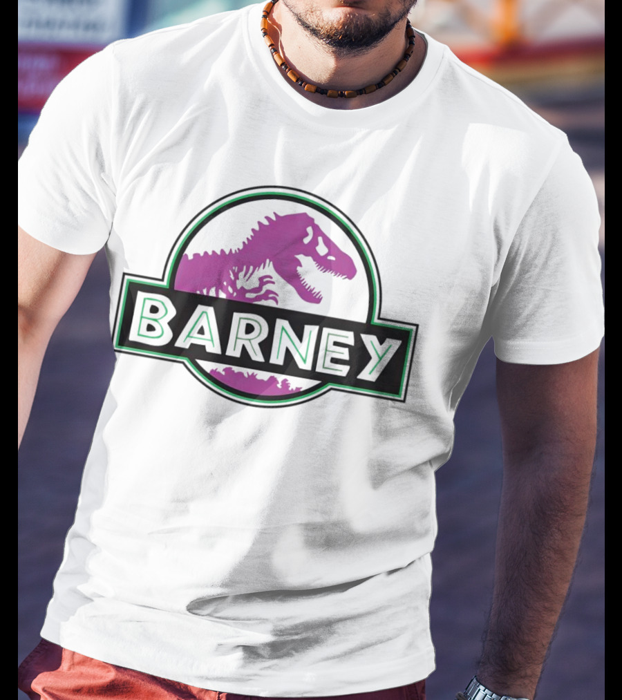 Barney Dinosaur Jurassic Dinosaur T-Shirt