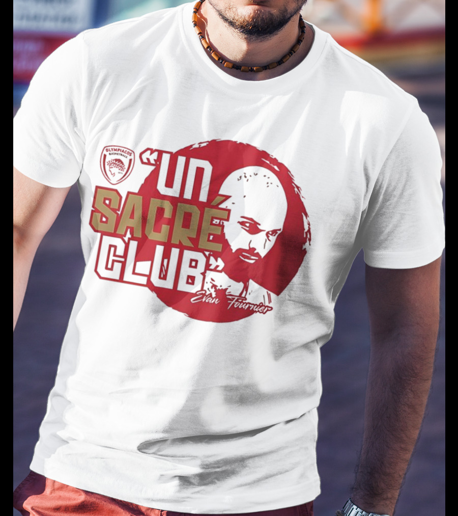 Olympique Asnières Un Sacré Club Evan Fournier T-Shirt