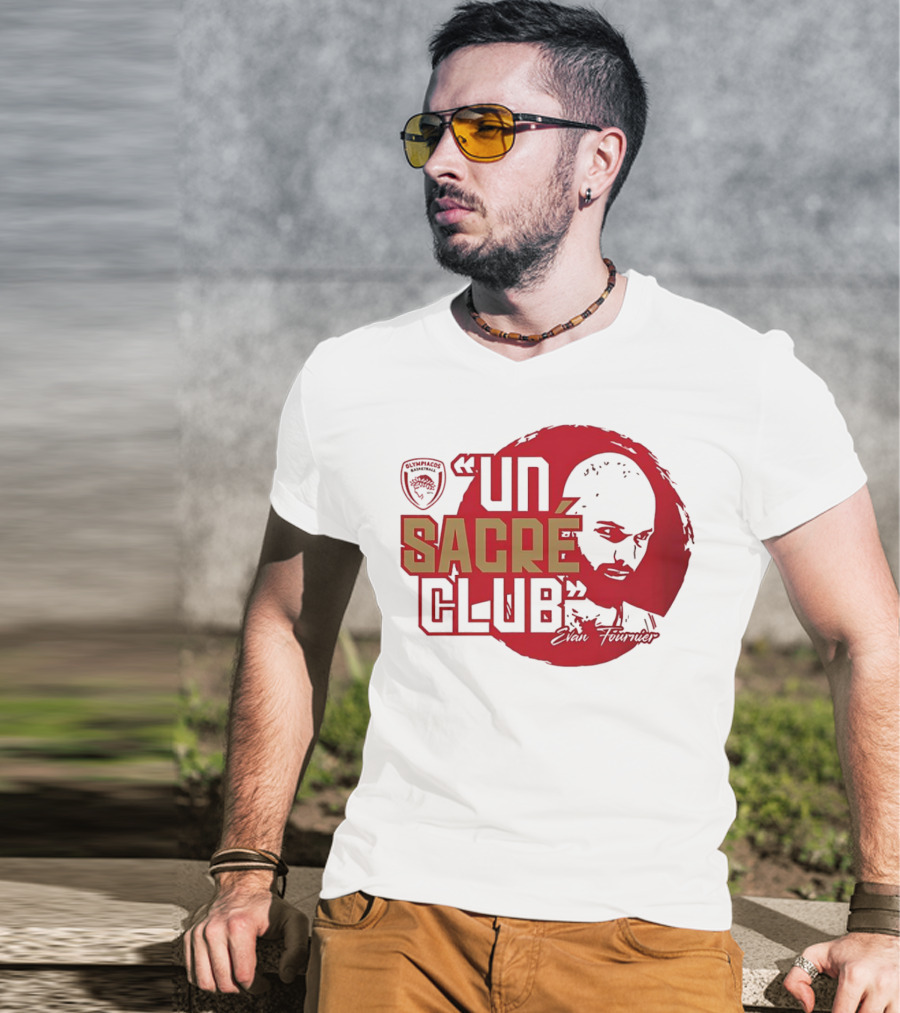 Olympique Asnières Un Sacré Club Evan Fournier T-Shirt