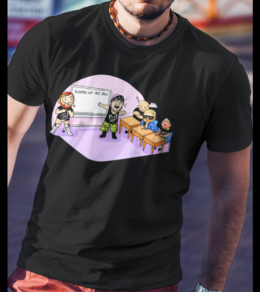 Word Of The Day Classroom With Professor Briscoe Vocab Lessons T-Shirt