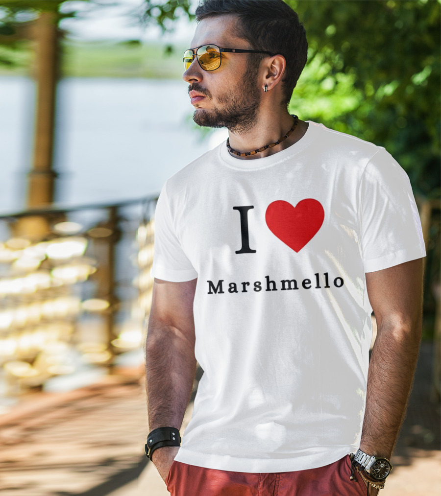 I ❤️ Marshmello T-Shirt