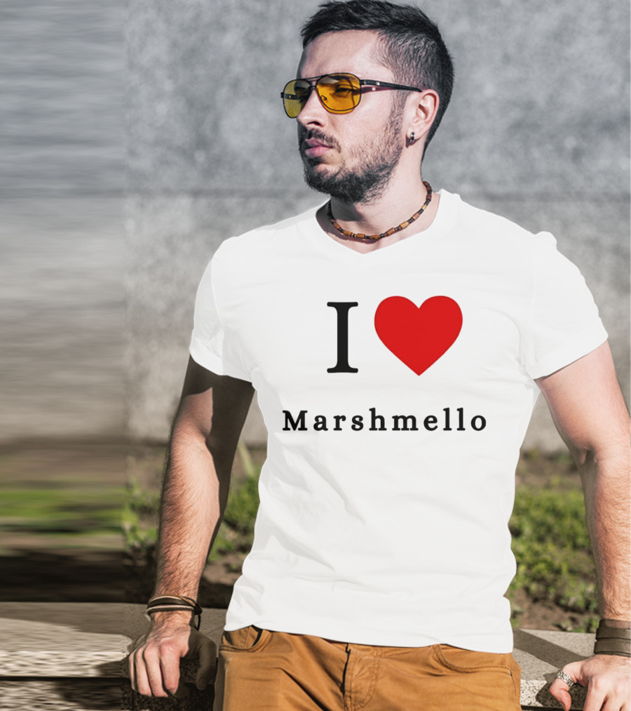 I ❤️ Marshmello T-Shirt