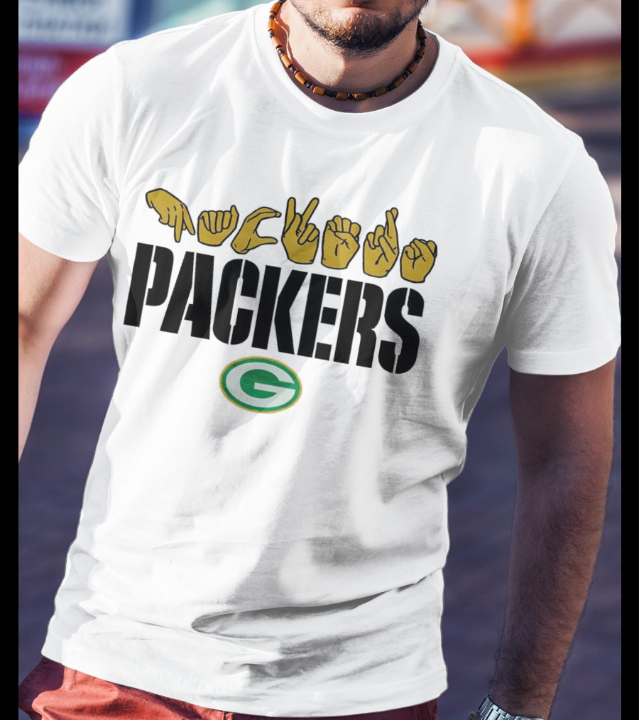 Love Sign Packers ASL Green Bay Packers T-Shirt
