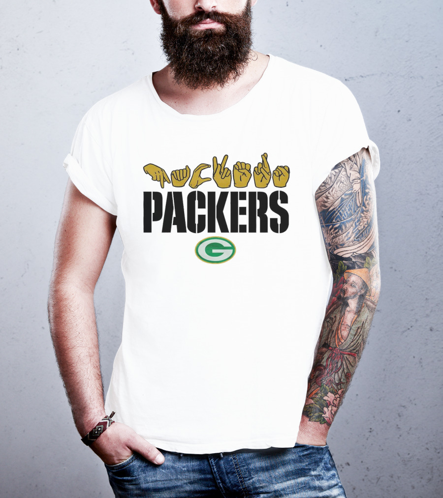Love Sign Packers ASL Green Bay Packers T-Shirt
