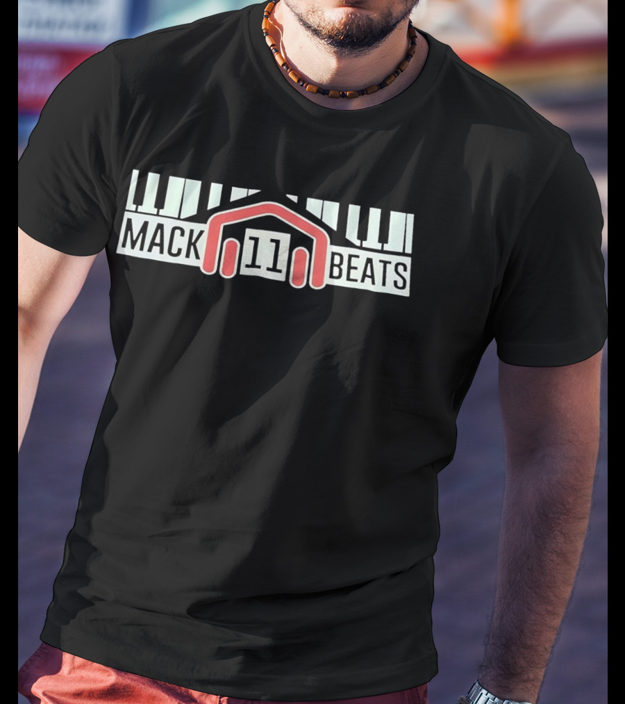 Mack 11 Beats Piano Keys T-Shirt