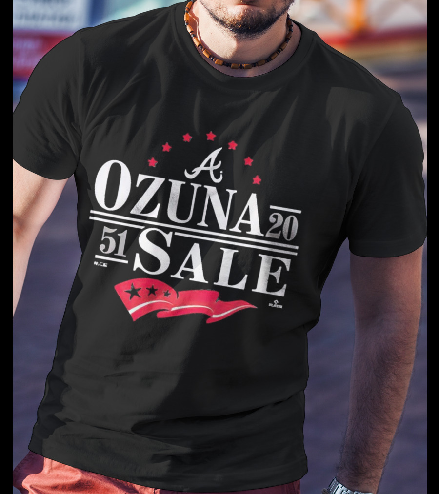 Atlanta Braves Ozuna 51 Sale T-Shirt