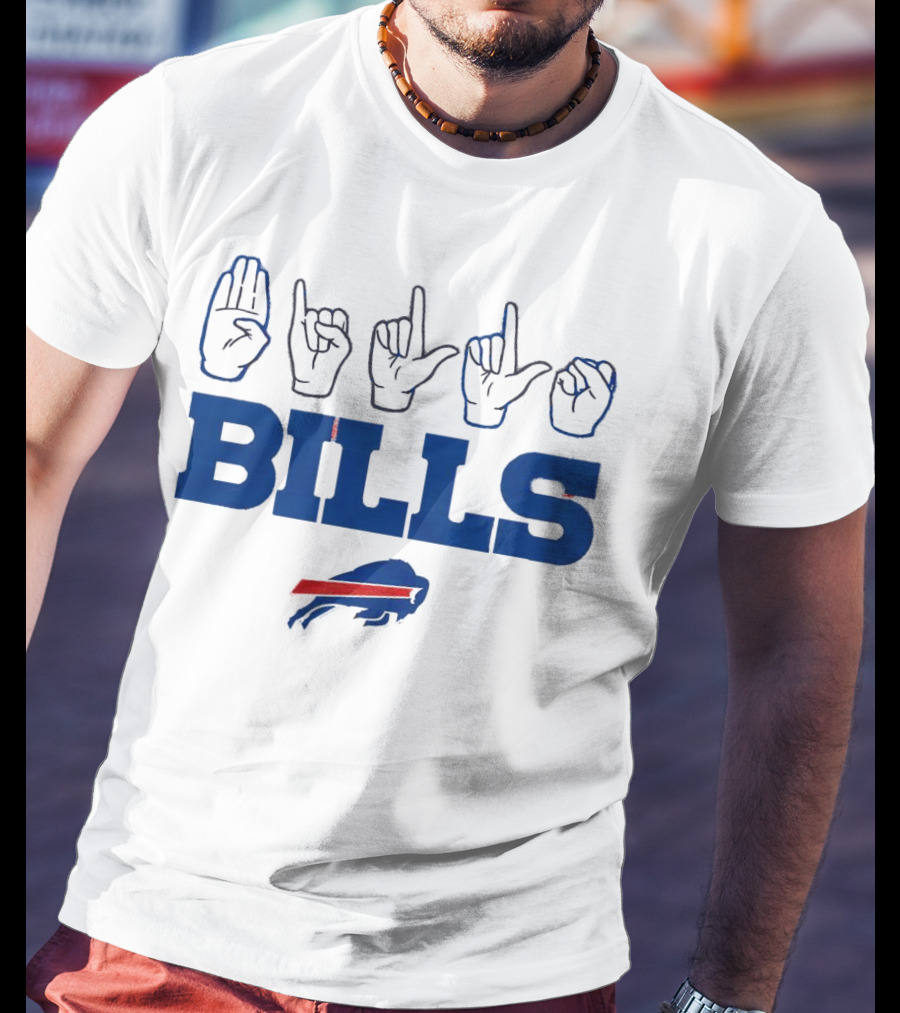 Love Bills ASL Buffalo Bills T-Shirt