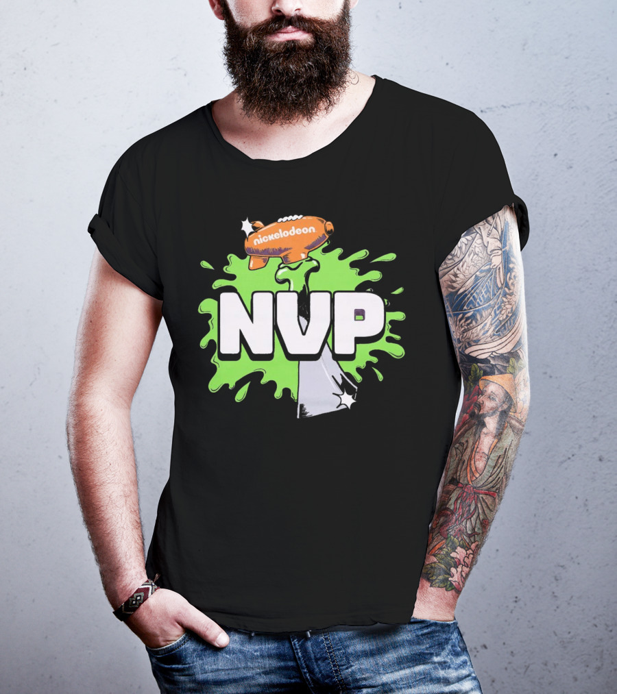 Nickelodeon NVP Blimp Green Slime Splat T-Shirt