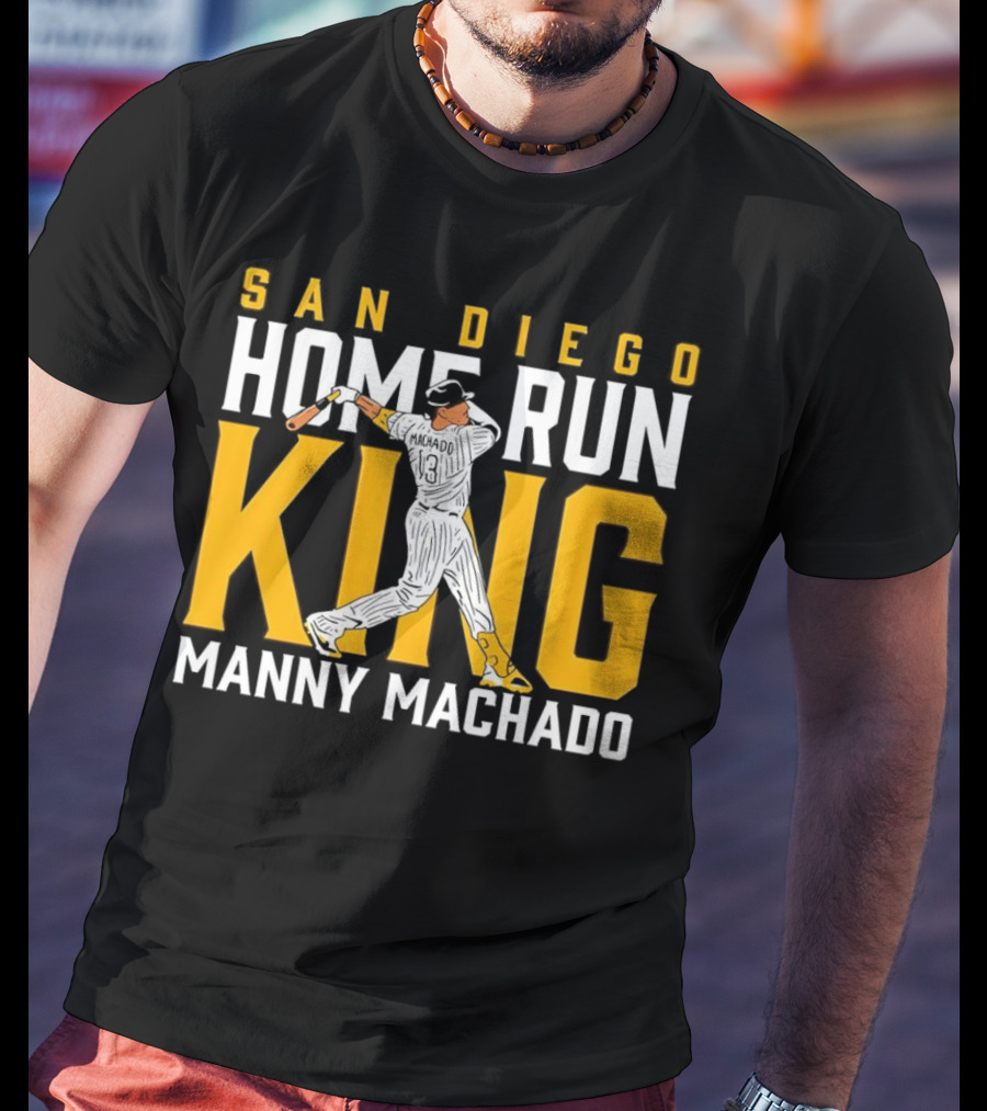 Manny Machado San Diego Home Run King Baseball Legend T-Shirt