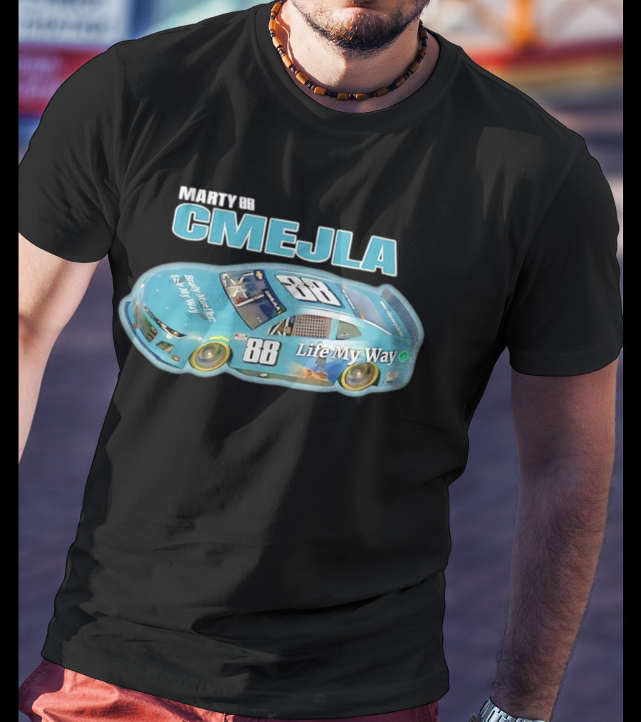 Marty Cmejla 88 Chevrolet Life My Way Racing Brady Mueller T-Shirt