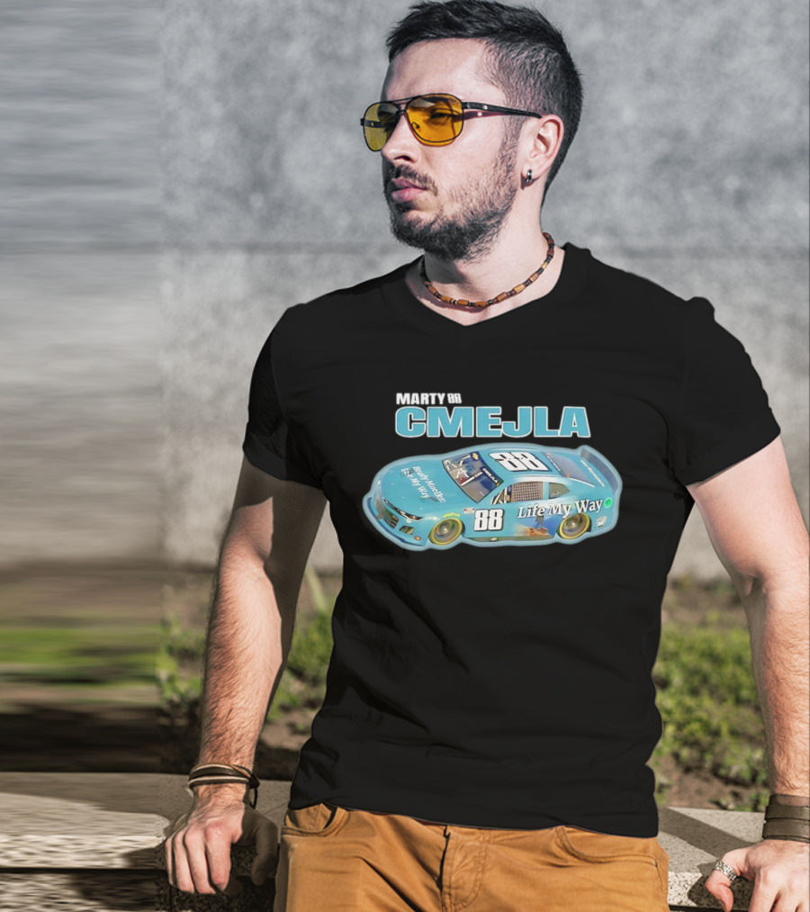 Marty Cmejla 88 Chevrolet Life My Way Racing Brady Mueller T-Shirt