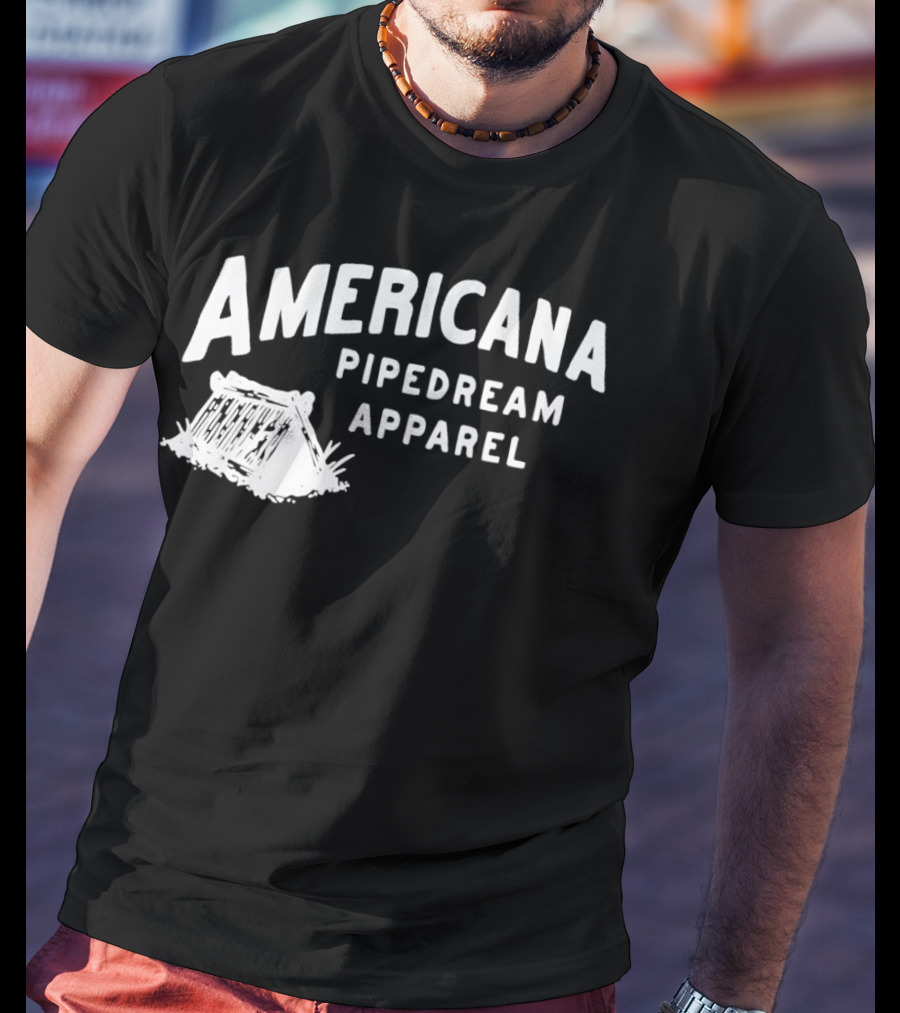 Americana Pipedream Apparel Camping Tent T-Shirt