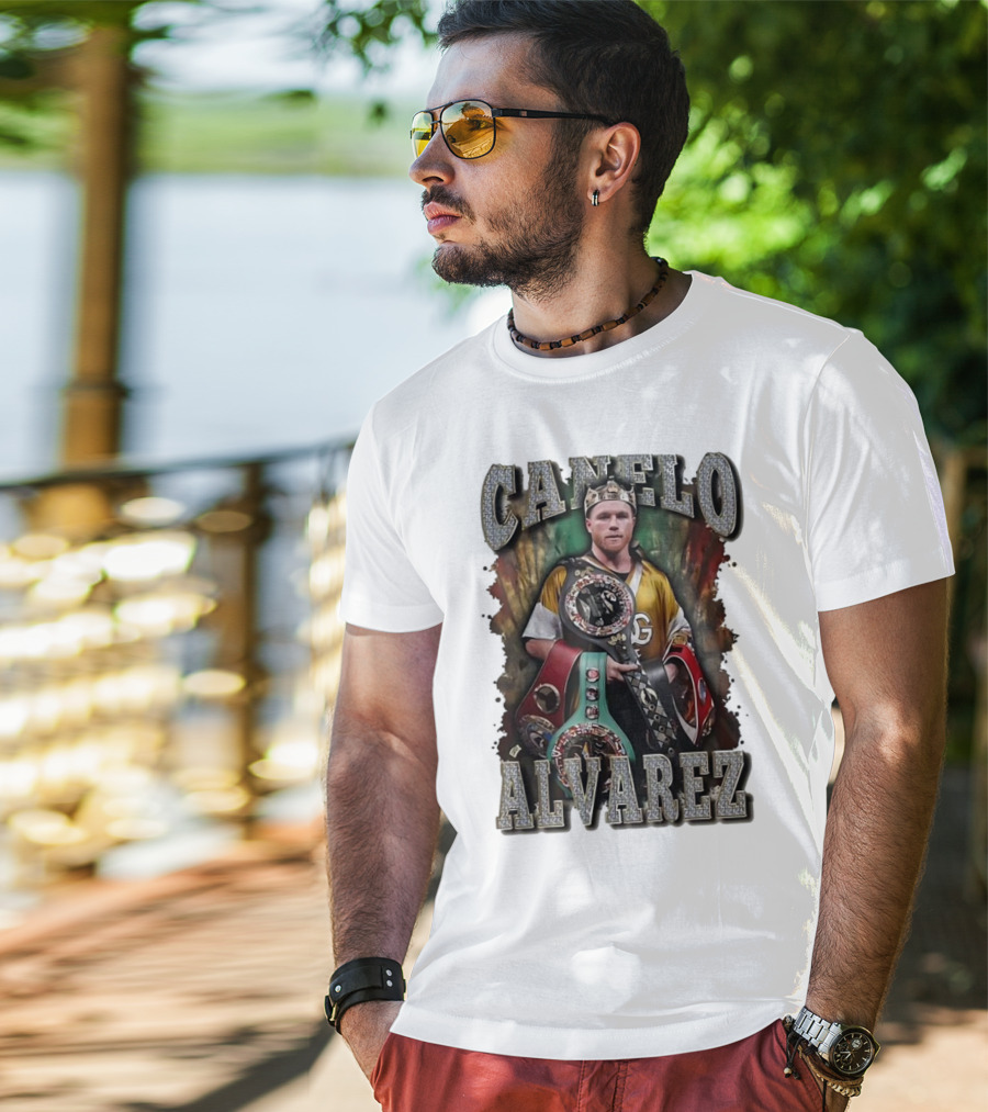 Canelo Alvarez Champion Boxing Titles Crown T-Shirt