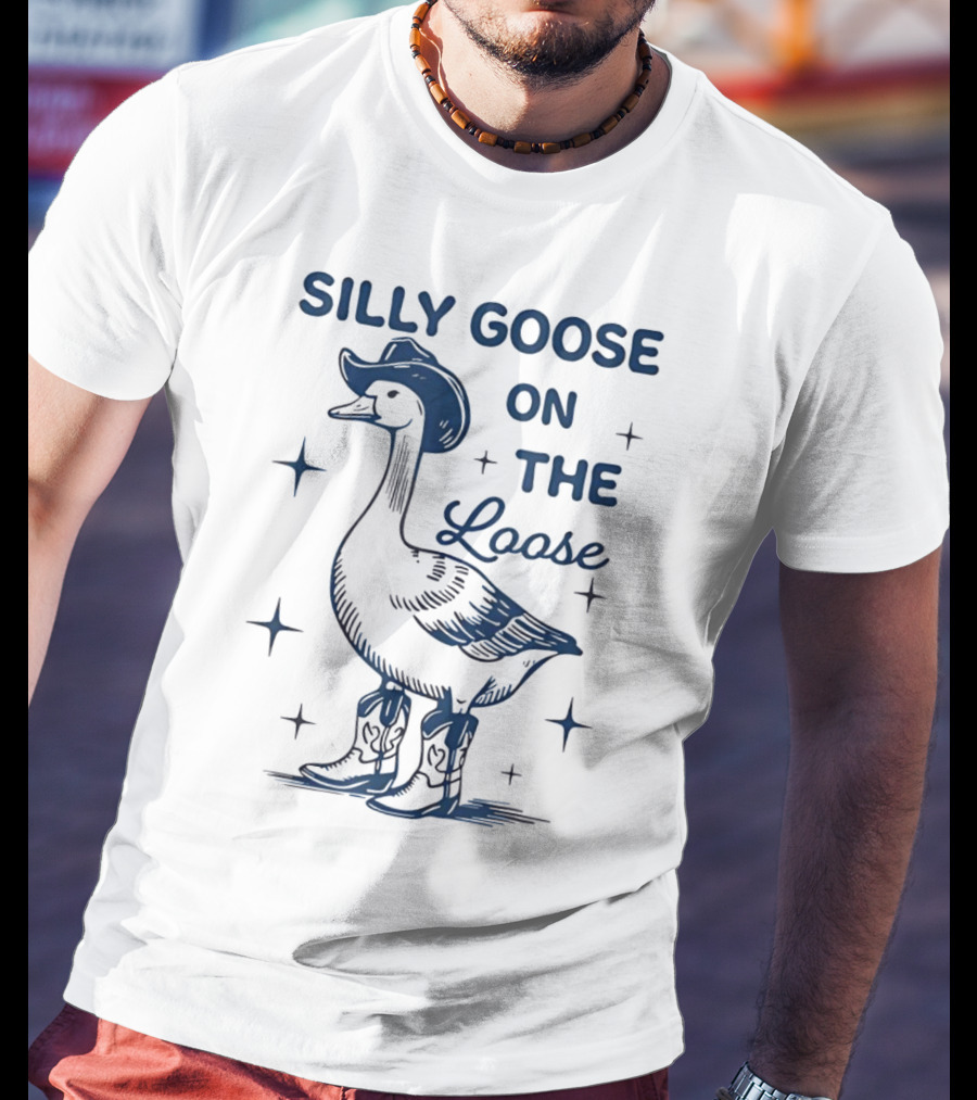 Silly Goose On The Loose Cowboy T-Shirt