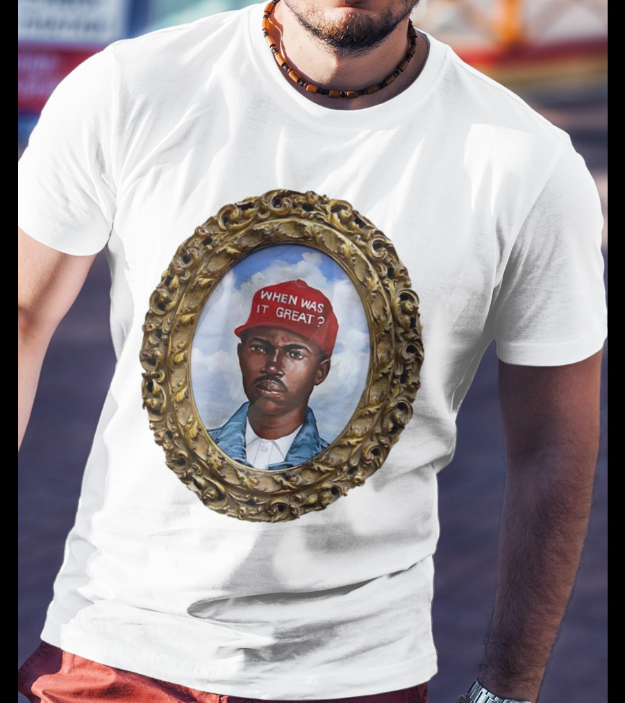 WHEN WAS IT GREAT RED CAP OVAL T-Shirt