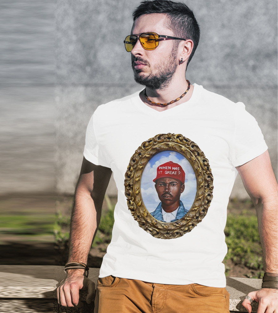 WHEN WAS IT GREAT RED CAP OVAL T-Shirt