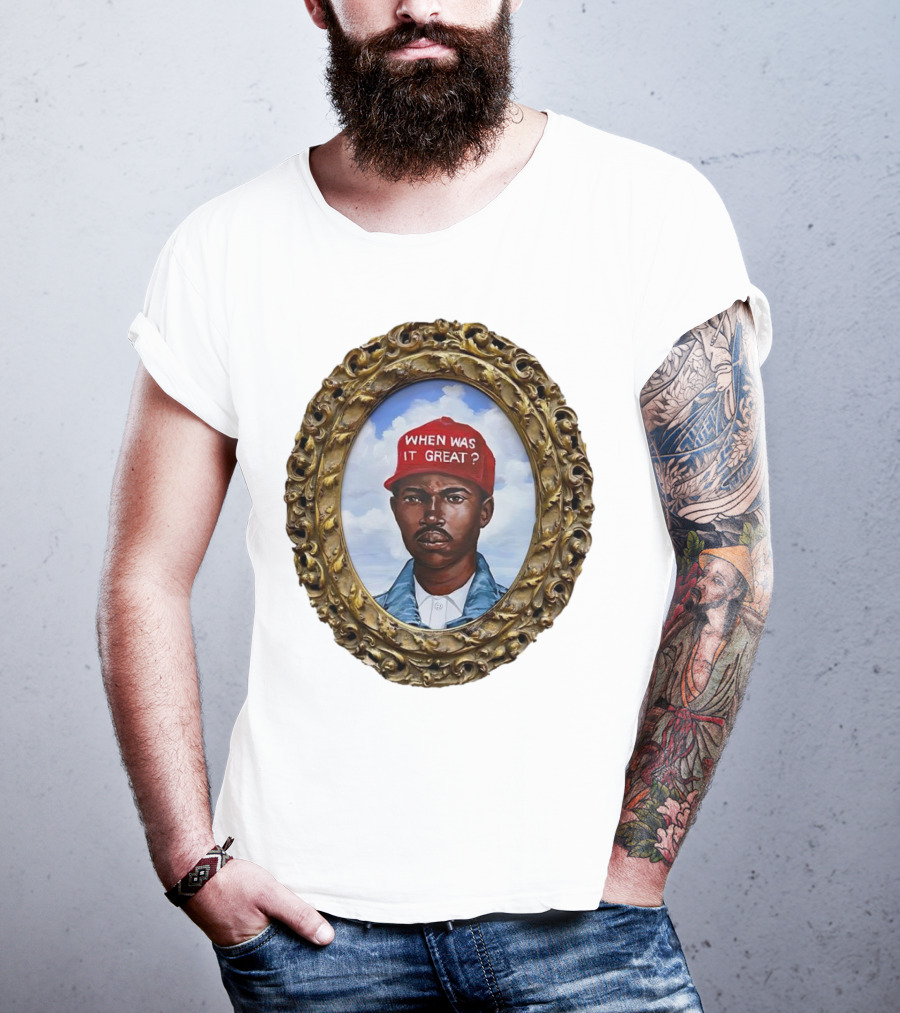 WHEN WAS IT GREAT RED CAP OVAL T-Shirt