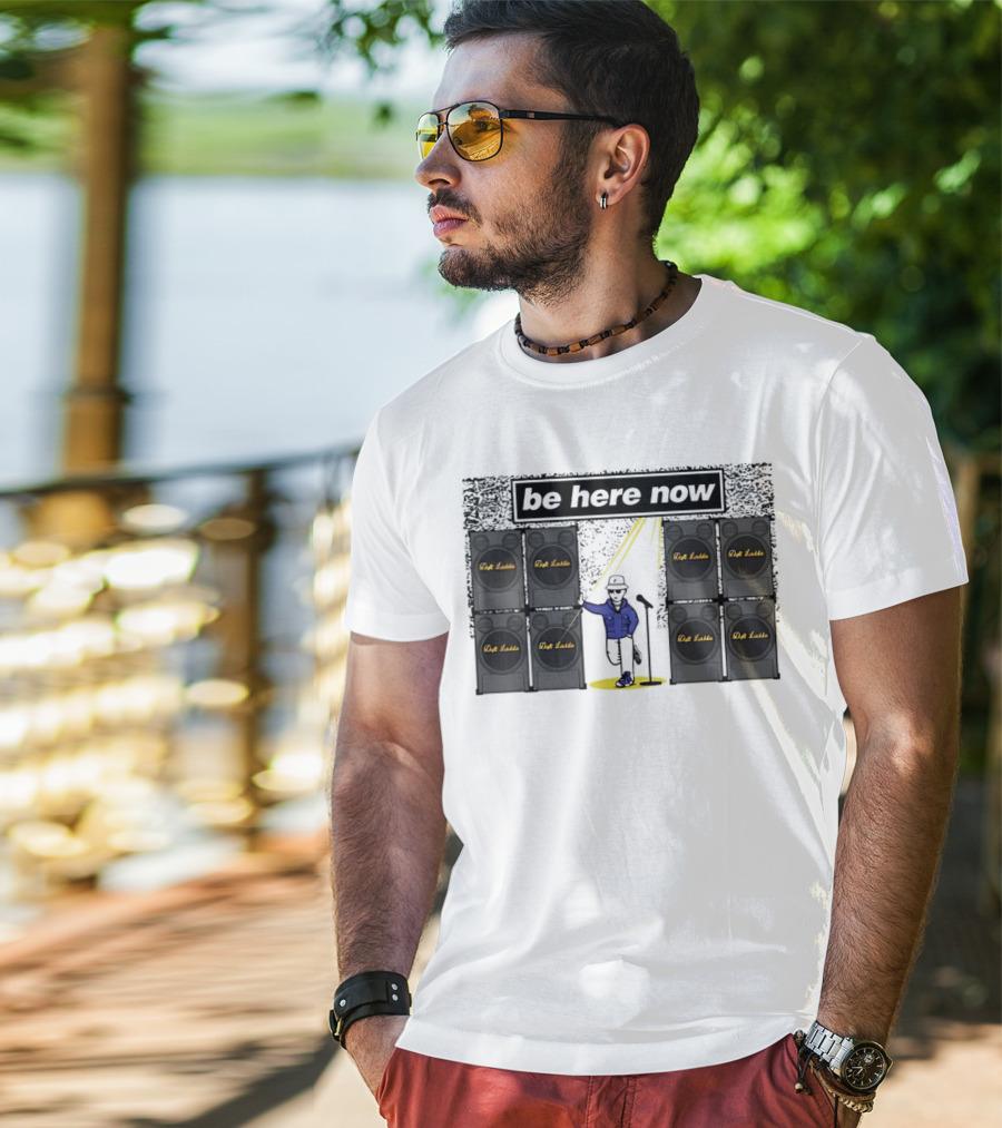 Be Here Now Dub Lodi Speaker Wall Band T-Shirt