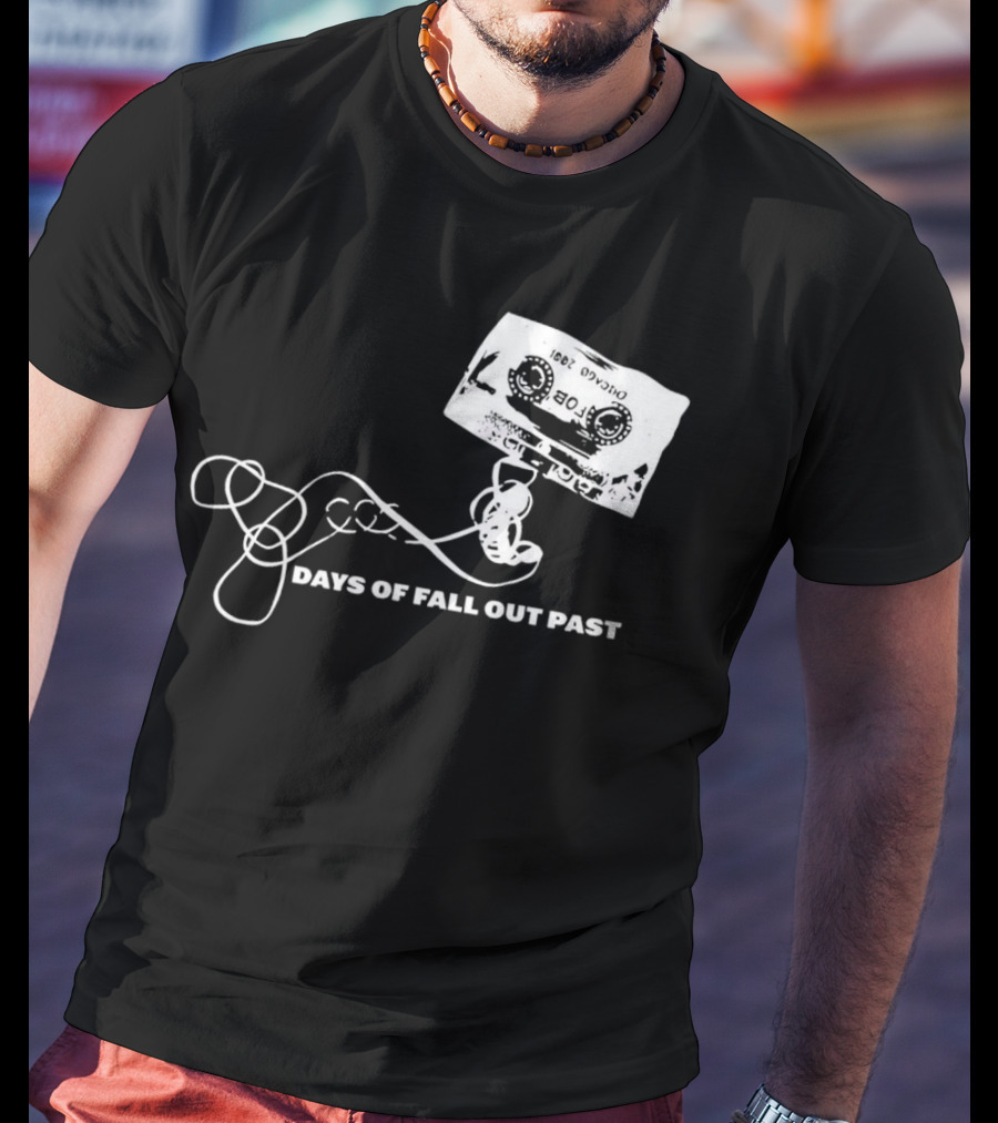 Days Of Fall Out Past Cassette Tape T-Shirt