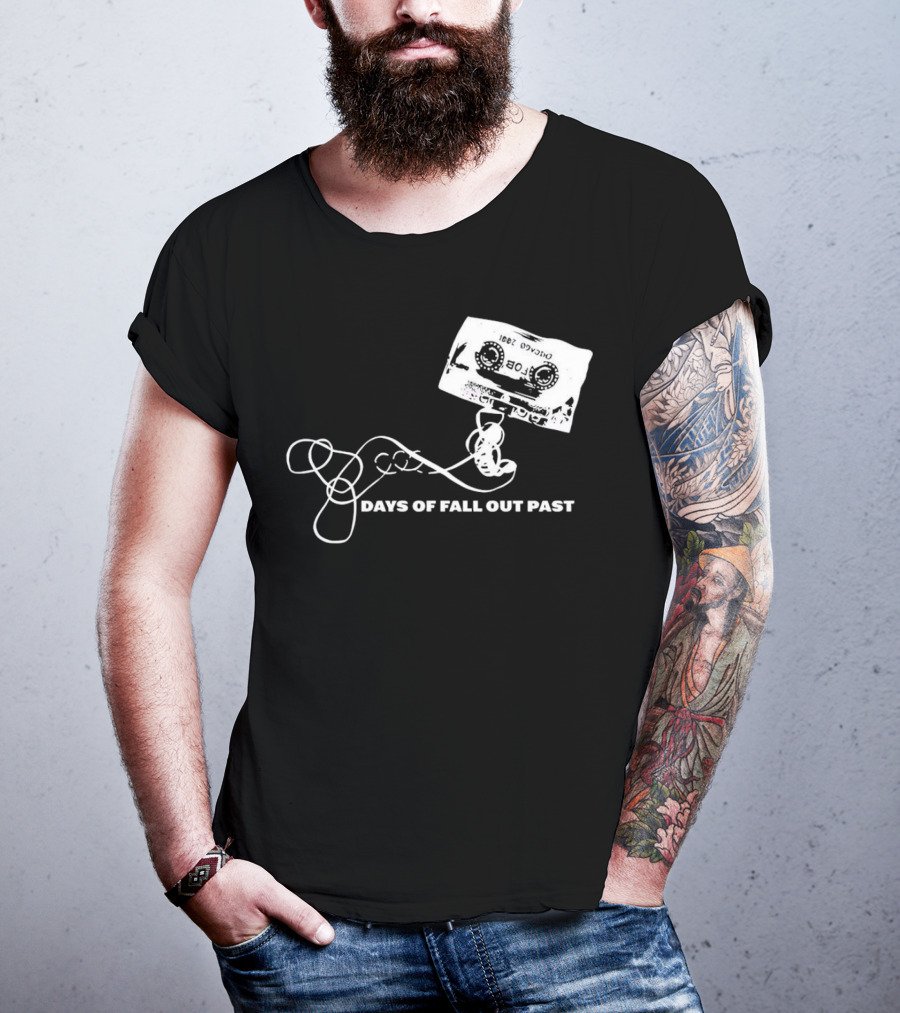 Days Of Fall Out Past Cassette Tape T-Shirt