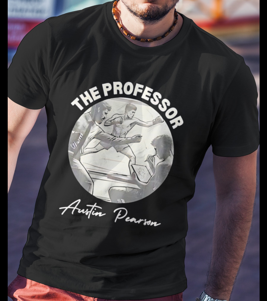 The Professor Austin Pearson Boxing Sketch T-Shirt