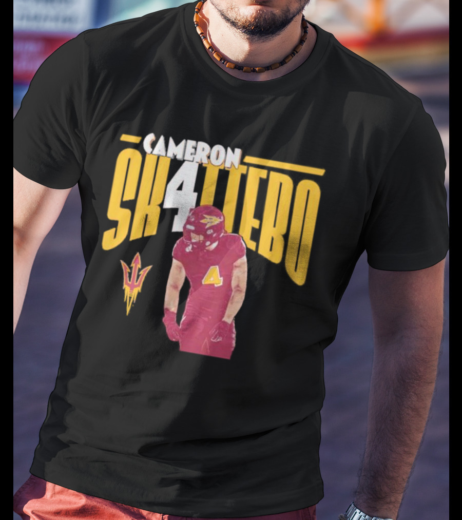 Cameron Skattebo Sk4ttebo Arizona State Sun Devils Football T-Shirt